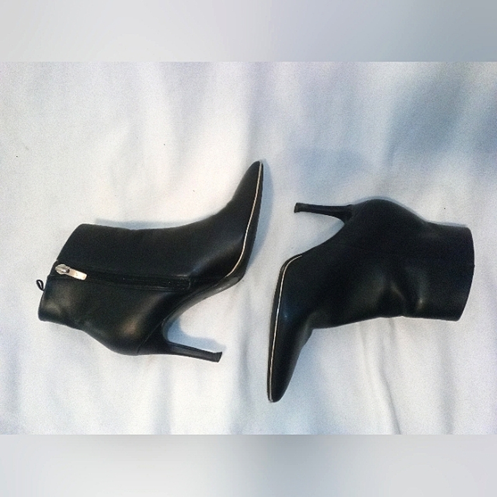 Black Ankle Booties Size 8